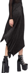 KILLSTAR fustă asimetrică damă KILLSTAR - KIHILIST NOVA - neagră - KSRA015076