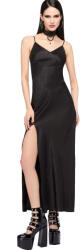 KILLSTAR rochie damă cu șliț KILLSTAR - KIHILIST NOVA - neagră - KSRA014927
