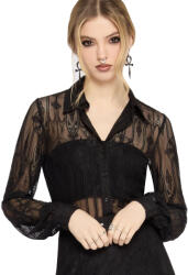 KILLSTAR cămașă damă KILLSTAR - Ash Chapel - Black - KSRA014367