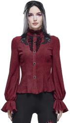 Devil Fashion Cămașă pentru femei DEVIL FASHION - 3D appliqued shoulder gothic - SHT07602