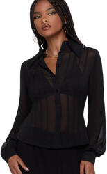 KILLSTAR cămașă damă KILLSTAR - Vervelle - Black - KSRA014549