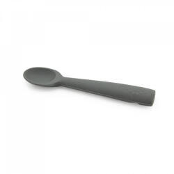 BabyJem Lingurita din silicon BabyJem (Culoare: Gri) Set pentru masa bebelusi