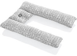 BabyJem Perna 3 in 1 : babynest, pentru gravide si pentru alaptare in forma de U BabyJem (Culoare: Gri) - drool