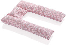 BabyJem Perna 3 in 1 : babynest, pentru gravide si pentru alaptare in forma de U BabyJem (Culoare: Roz) - drool