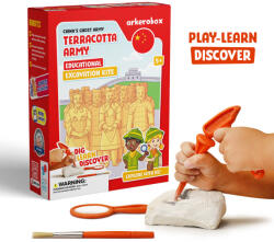 Arkerobox - Set arheologic educational si puzzle 3D, Armata de teracota
