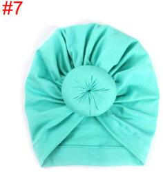 drool Turban bebelusi din bumbac Drool (Culoare: Turquaz)