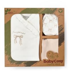 BabyCosy Set de 5 piese pentru nou nascut, Bow, stone, BabyCosy