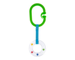 BabyJem Zornaitoare cu prindere ovala pentru carucior BabyJem (Culoare: Verde)