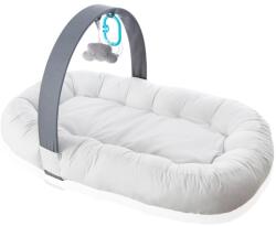BabyJem Babynest cu bara de jucarii, BabyJem, gri