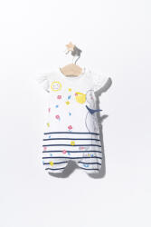 Tongs baby Salopeta de vara pentru bebelusi Summer, Tongs baby (Culoare: Alb, Marime: 0-3 Luni)