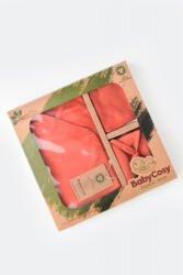BabyCosy Set de 5 piese pentru nou nascut - 100% bumbac organic - Scortisoara, BabyCosy