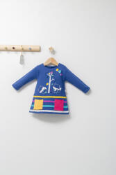 Tongs baby Rochita pentru fetite Colorful autum, Tongs baby (Culoare: Albastru, Marime: 18-24 Luni)