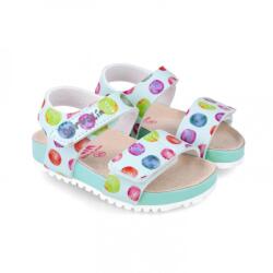 Garvalin Sandale din piele pentru copii Baloane colorate, Garvalin, sky (Marime: 25 (15, 5-16, 1 cm))
