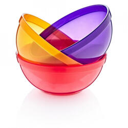 BabyJem Set 3 boluri colorate pentru copii BabyJem (Pentru: Fete) Set pentru masa bebelusi