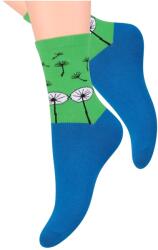 Steven Sosete dama, model papadie - Steven S099-280D verde-albastru (Culoare: Albastru, Marime: 35-37) (16031)