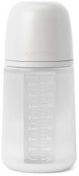 Suavinex Biberon din silicon, 240ml, Colour Essence SX Pro debit mediu, transparent