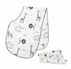 BabyJem Set prosopel BabyJem pentru alaptare din muselina (Model: Zoo)