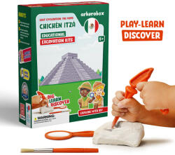 Arkerobox - Set arheologic educational si puzzle 3D, Chichen Itza