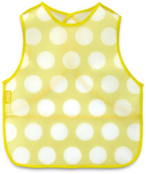 BabyJem Baveta pentru copii, BabyJem, fara maneci, 32x37 cm (Culoare: Galben) - drool Bavata