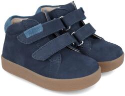 Garvalin Ghete copii, piele naturala, bleumarin, Garvalin (Marime: 23 (14, 2-14, 7 cm))