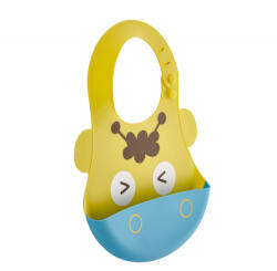 BabyJem Baveta BabyJem din silicon Soft Baby Bib (Culoare: Galben) Bavata