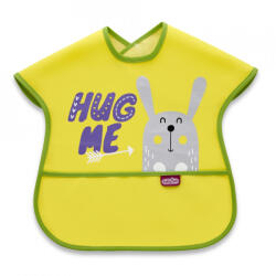 BabyJem Baveta BabyJem cu buzunar Poly Large Bib (Culoare: Galben) Bavata