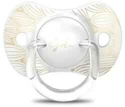Suavinex Suzetă fiziologică SX Pro din silicon 0-6 luni Bej Gold Premium