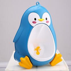 drool Pisoar Pinguin pentru Baietei Drool (Culoare: Albastru) Olita