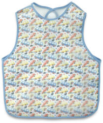 BabyJem Baveta pentru copii, BabyJem, fara maneci, 32x37 cm (Culoare: Bleu) Bavata