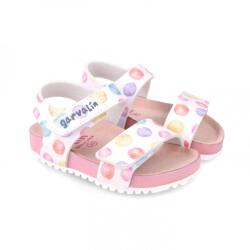 Garvalin Sandale din piele pentru copii Baloane colorate, Garvalin, blanco (Marime: 25 (15, 5-16, 1 cm))