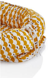 BabyJem BabyNest/ Saltea reductor 5 in 1 BabyJem Cushion (Culoare: Galben)