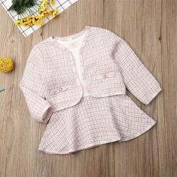 drool Set sacou cu rochita Drool (Marime: 110, Culoare: Negru cu alb)