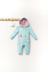 Tongs baby Salopeta pentru bebelusi Scufita rosie, Tongs baby (Marime: 0-3 Luni, Culoare: Turcoaz)