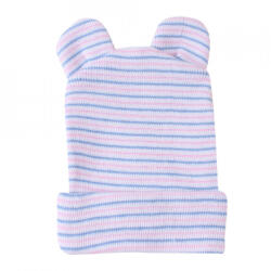 drool Caciulita subtire de nou-nascut cu urechiuse Drool (Culoare: Multicolor)