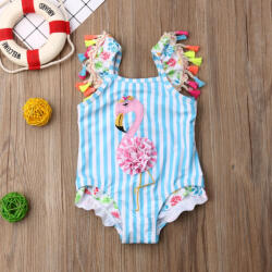 drool Costum Baie Flamingo Drool (Marime: 110)