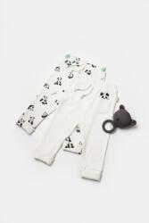 BabyCosy Set 2 pantaloni Panda, BabyCosy, 50%bumbac+50% bambus (Marime: 6-9 luni)