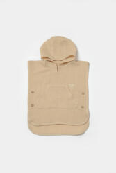 BabyCosy Prosop plaja - poncho copii din muselina absorbanta, Apricot, BabyCosy