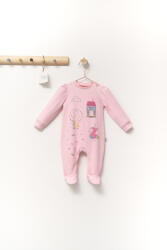 Tongs baby Salopeta eleganta Scufita rosie pentru bebelusi, Tongs baby (Culoare: Roz, Marime: 3-6 Luni)