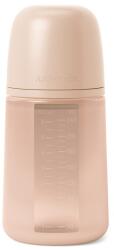 Suavinex Biberon din silicon, 240ml, Colour Essence SX Pro debit mediu, nude