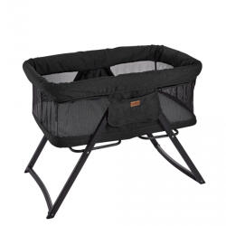BabyJem Patut 2 in 1 co-sleeping BabyJem (Culoare: Negru)