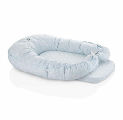 BabyJem BabyNest/ Saltea reductor 5 in 1 BabyJem Cushion (Culoare: Bleu)