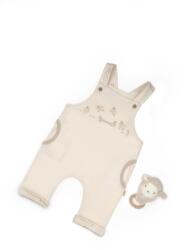BabyCosy Salopetă cu bretele, Lamb, BabyCosy, 100% bumbac organic (Marime: 12-18 Luni)