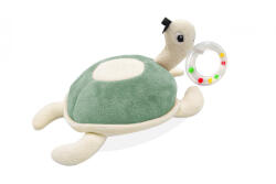 BabyJem Jucarie zornaitoare BabyJem, Broscuta testoasa din plus, 3 luni+ (Culoare: Verde)