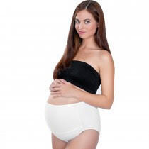 BabyJem Chiloti pentru gravide BabyJem (Marime: M, Culoare: Crem)