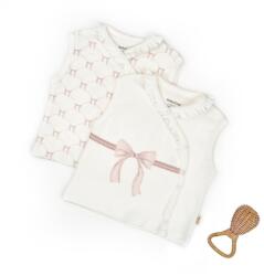 BabyCosy Set 2 vestute pentru bebelusi, powder, BabyCosy Organic Wear (Marime: 3-6 Luni)