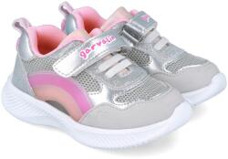 Garvalin Sneakers cu leduri si curcubeu Garvalin 252801, argintiu (Marime: 27 (16, 8-17, 4 cm))