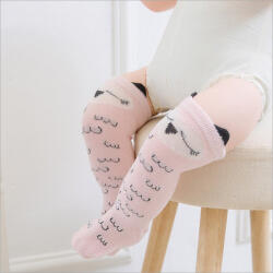 drool Sosete lungi cu animalute Drool (Varsta: 2-4 ani, Culoare: roz cu pene)