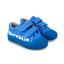 Garvalin Tenisi canvas pentru copii Garvalin, azul electrico (Marime: 20 (12, 2-12, 7 cm))