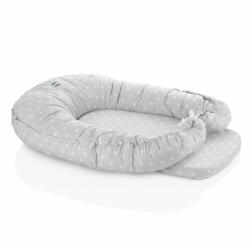 BabyJem BabyNest/ Saltea reductor 5 in 1 BabyJem Cushion (Culoare: Gri)