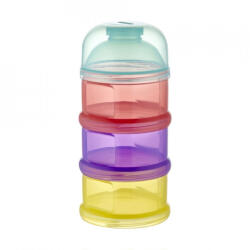 BabyJem Recipient lapte praf BabyJem cu 3 compartimente (Culoare: Multicolor)